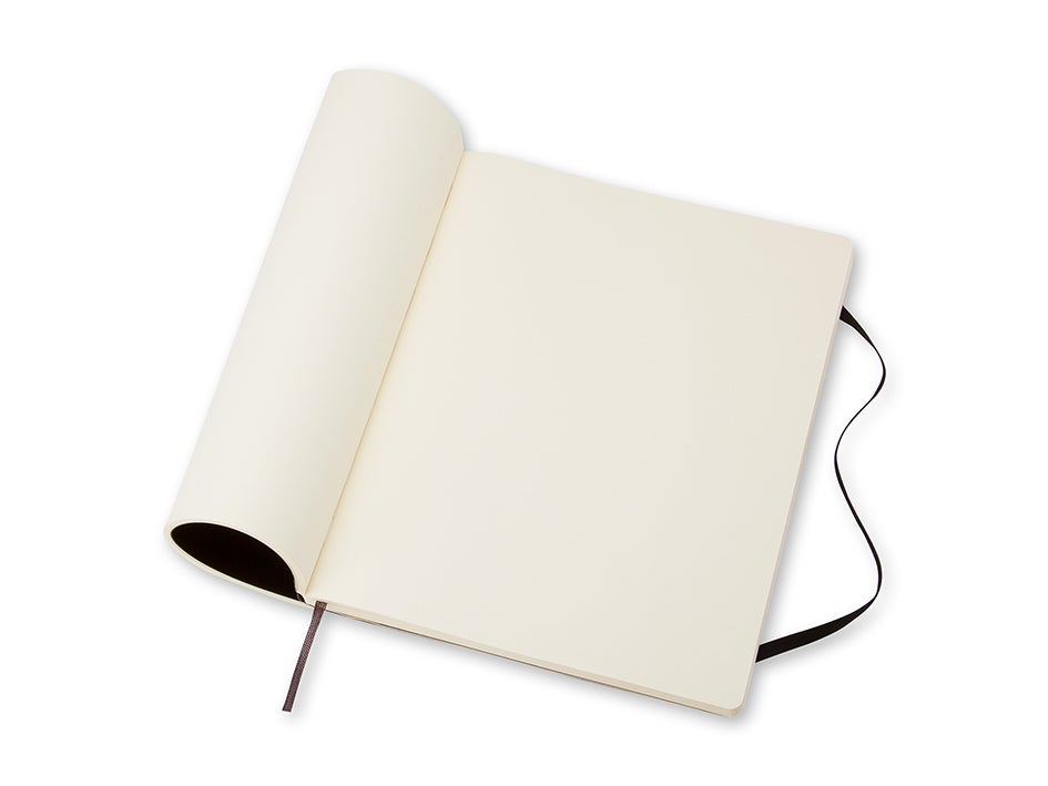 Moleskine Notatbok Myk Blank Sort Xl