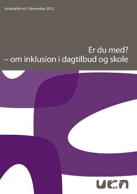 Er du med? - Om inklusion i dagtilbud og skole