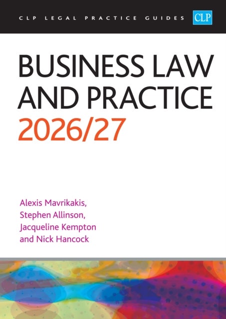 Business Law and Practice 2026/27 - Legal Practice Course Guides (LPC)