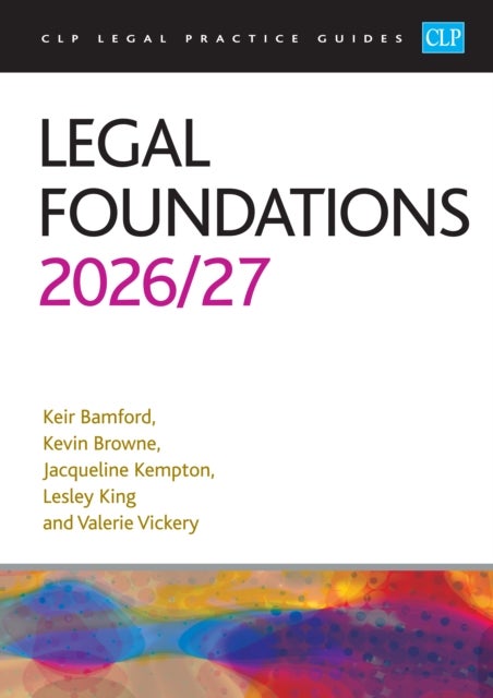 Legal Foundations 2026/27 - Legal Practice Course Guides (LPC)