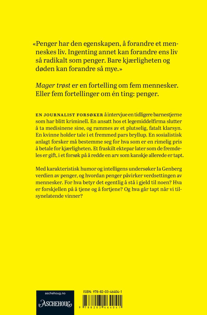 Mager trøst