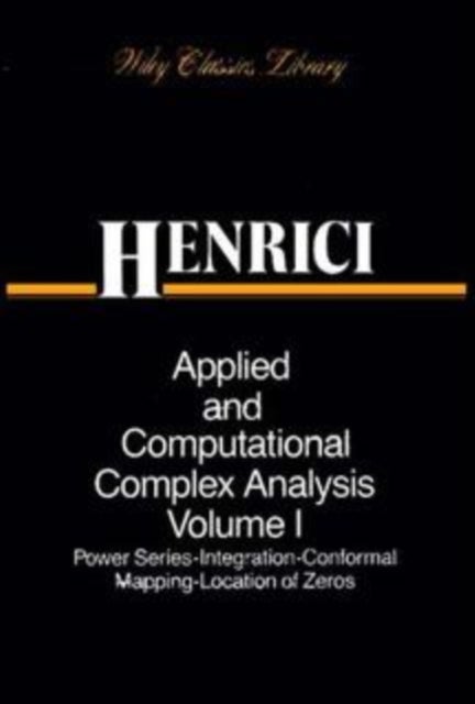 Applied and Computational Complex Analysis 3V set