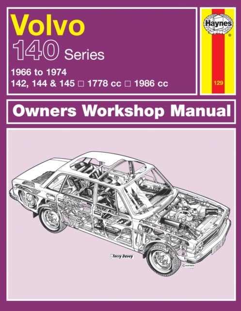 Volvo 142, 144 & 145 (66 - 74) Haynes Repair Manual - 66-74