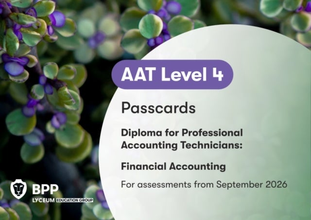 AAT Financial Accounting - Passcards