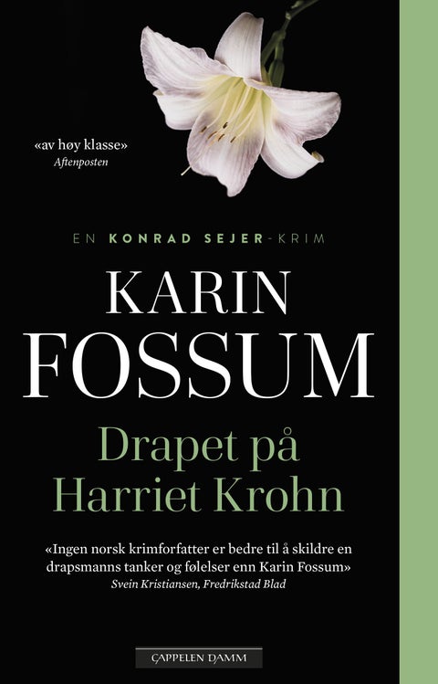 Drapet på Harriet Krohn - kriminalroman