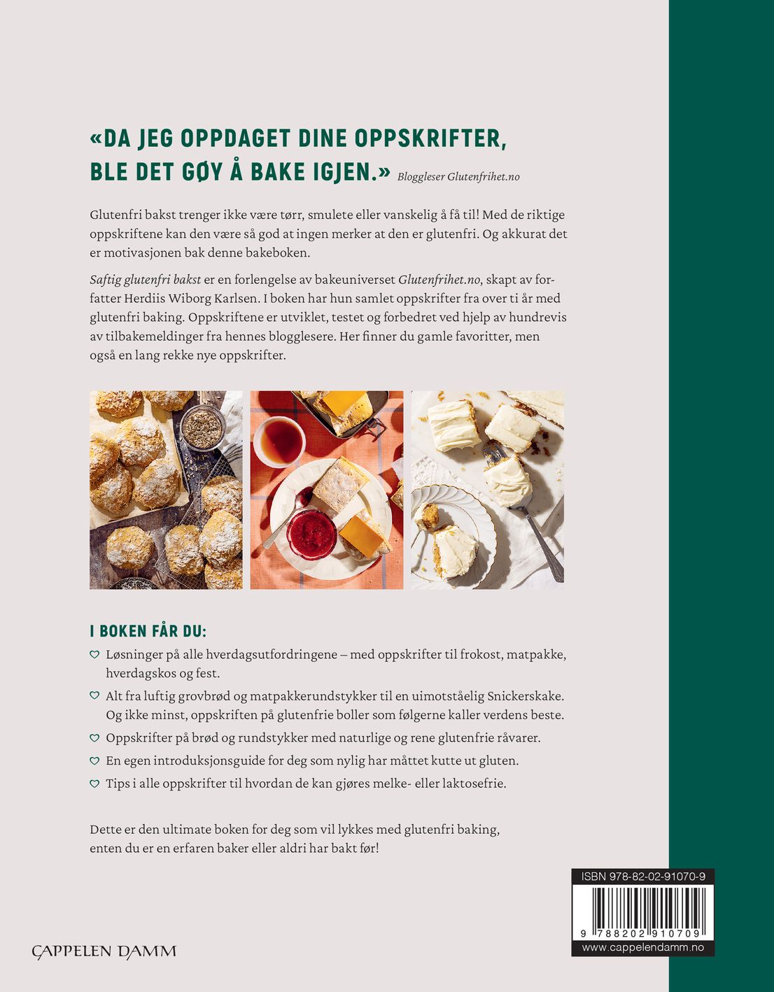 Saftig glutenfri bakst