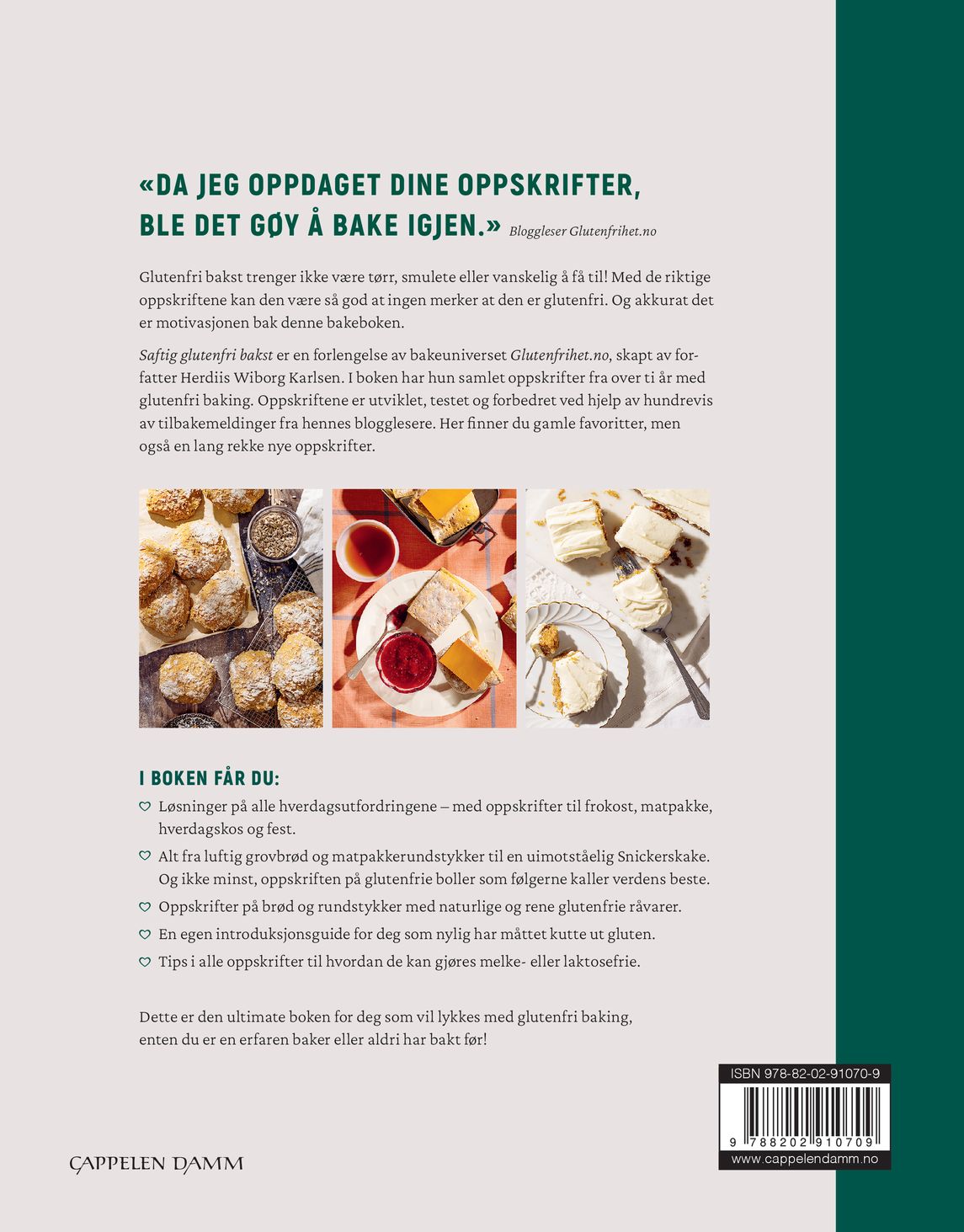 Saftig glutenfri bakst