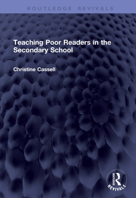 Teaching Poor Readers in the Secondary School
