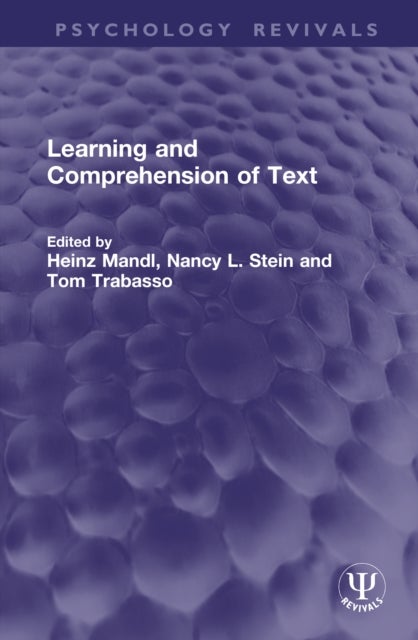 Learning and Comprehension of Text