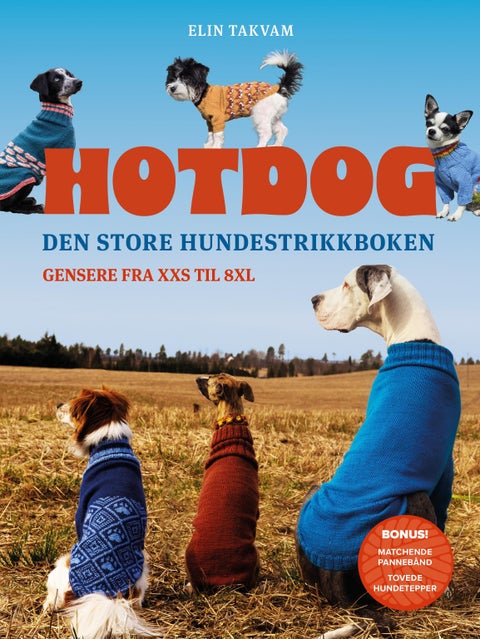 Hotdog - den store hundestrikkboken