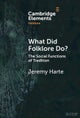 What Did Folklore Do?