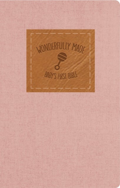 KJV, Wonderfully Made New Testament and   Psalms: Baby Girl's First Bible, Flexcover, Pink