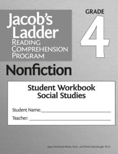 Jacob's Ladder Reading Comprehension Program - Nonfiction Grade 4, Student Workbooks, Social Studies (Set of 5)