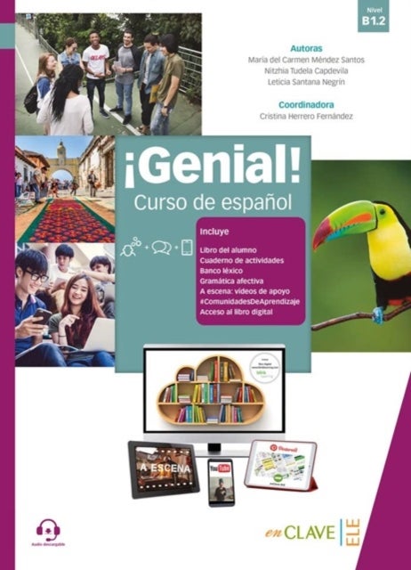 Genial! - Libro del alumno y Cuaderno de actividades 4 (B1.2) + audio descarga