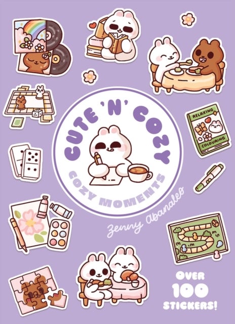 Cozy Moments: A Cute 'n' Cozy Little Sticker Book - Over 200 stickers!