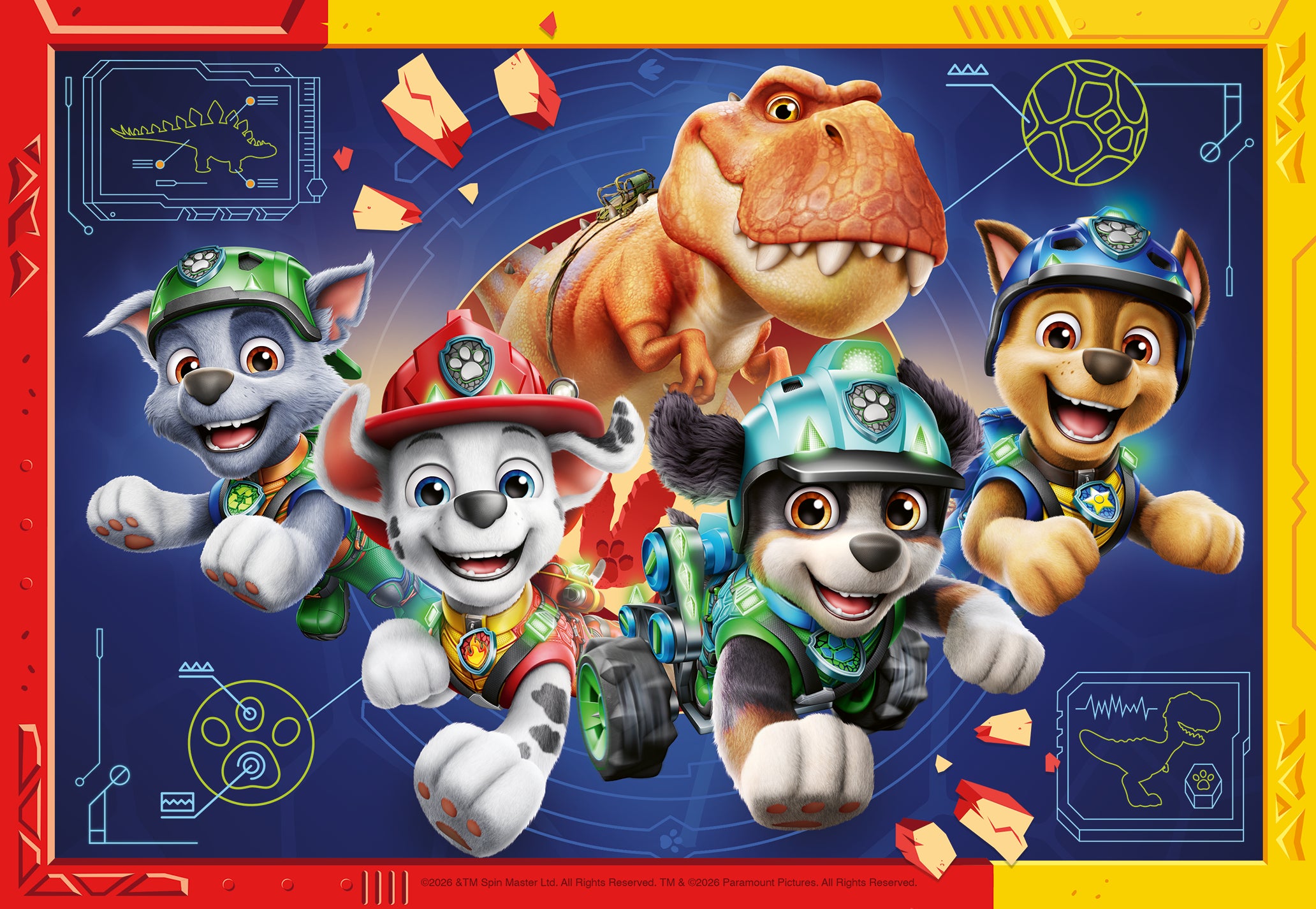 Puslespill 2X12 Paw Patrol 3 Ravensburger