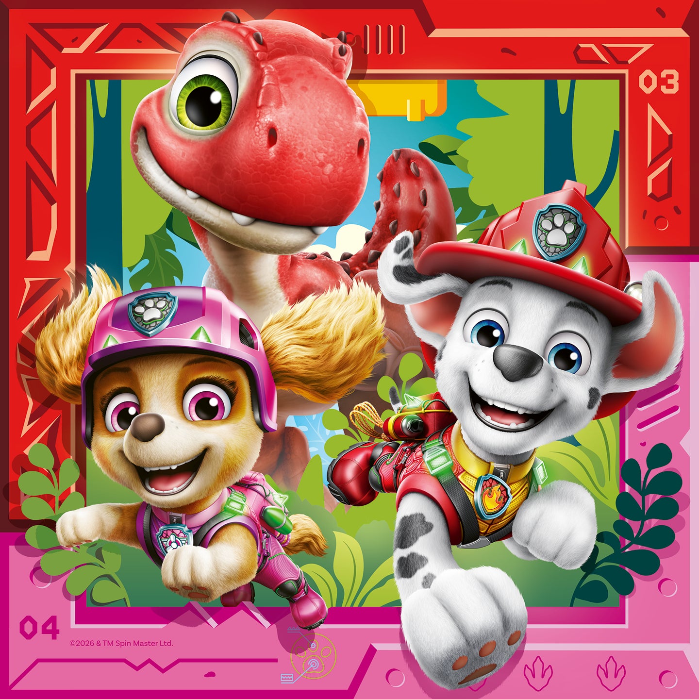 Puslespill 3X49 Paw Patrol 3 Ravensburger