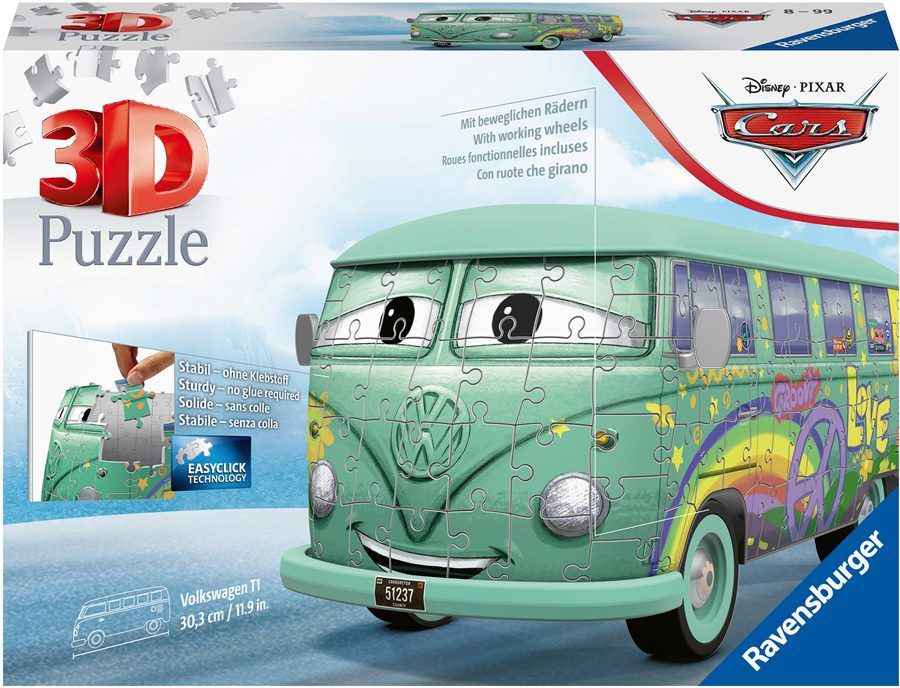 Puslespill 162 Volkswagen T1, Biler Hilmar Ravensburger
