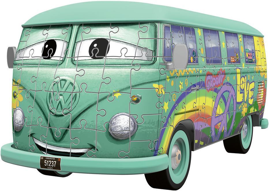 Puslespill 162 Volkswagen T1, Biler Hilmar Ravensburger