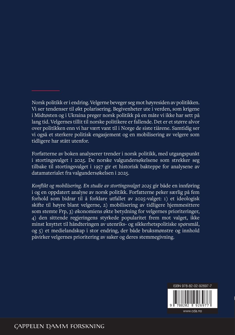 Konflikt og mobilisering