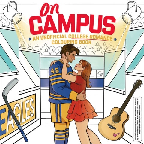 On Campus Colouring Book - a must have for college romance fans
