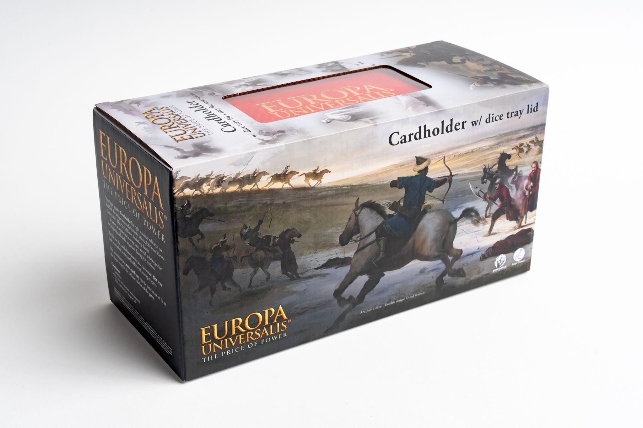 Europa Universalis : cardholder : with dice tray lid