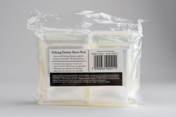 Europa Universalis - Defying destiny sleeve pack
