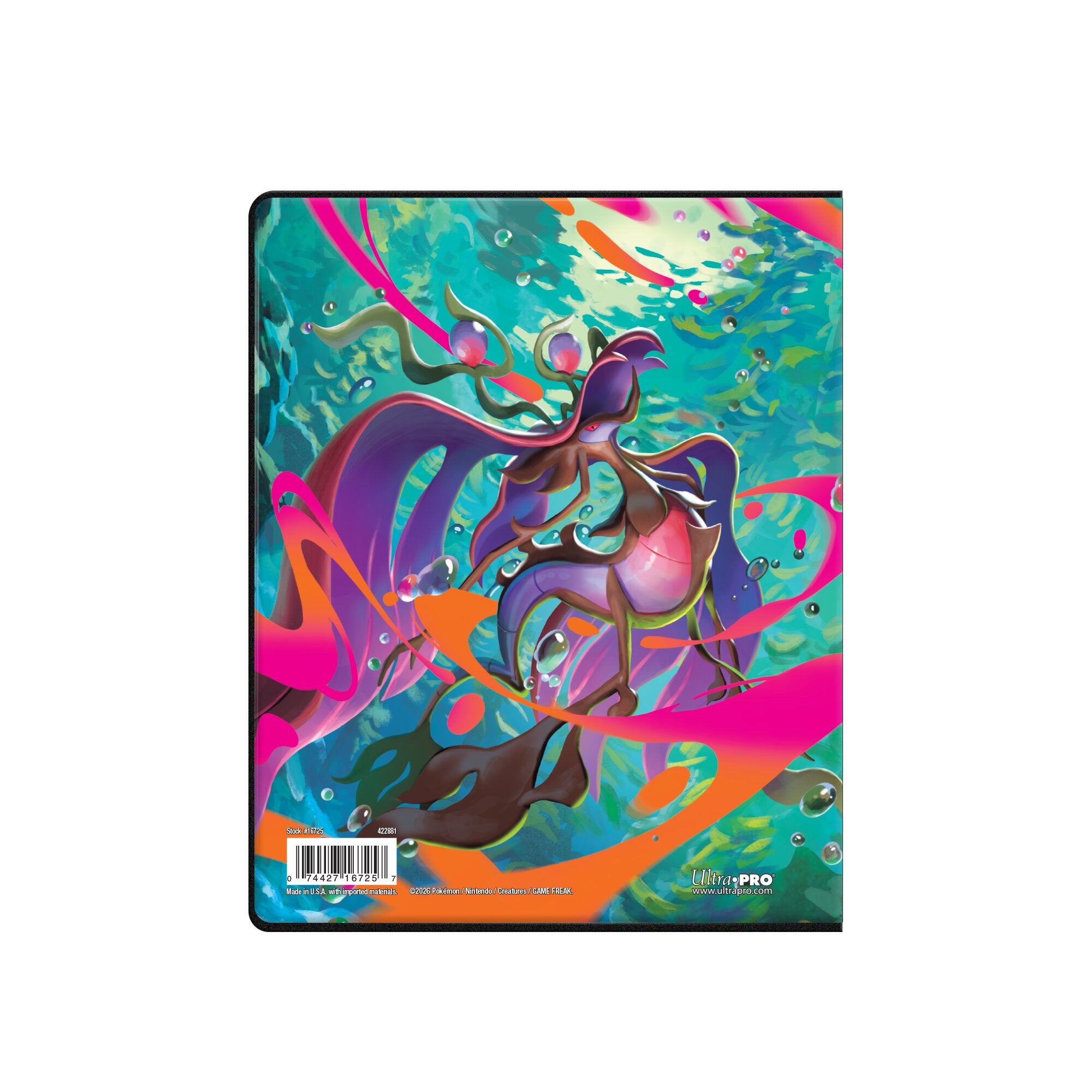Pokemon Mega Evolution 04 Chaos Rising Portfolio 4-pocket