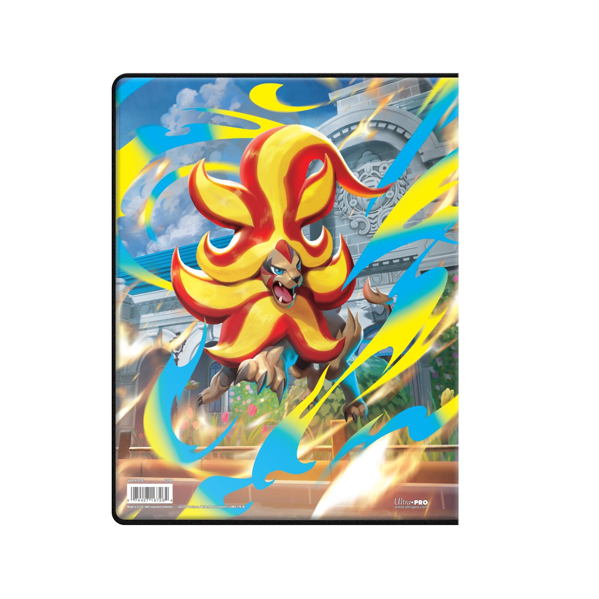 Pokemon Mega Evolution 04 Chaos Rising Portfolio 9-pocket