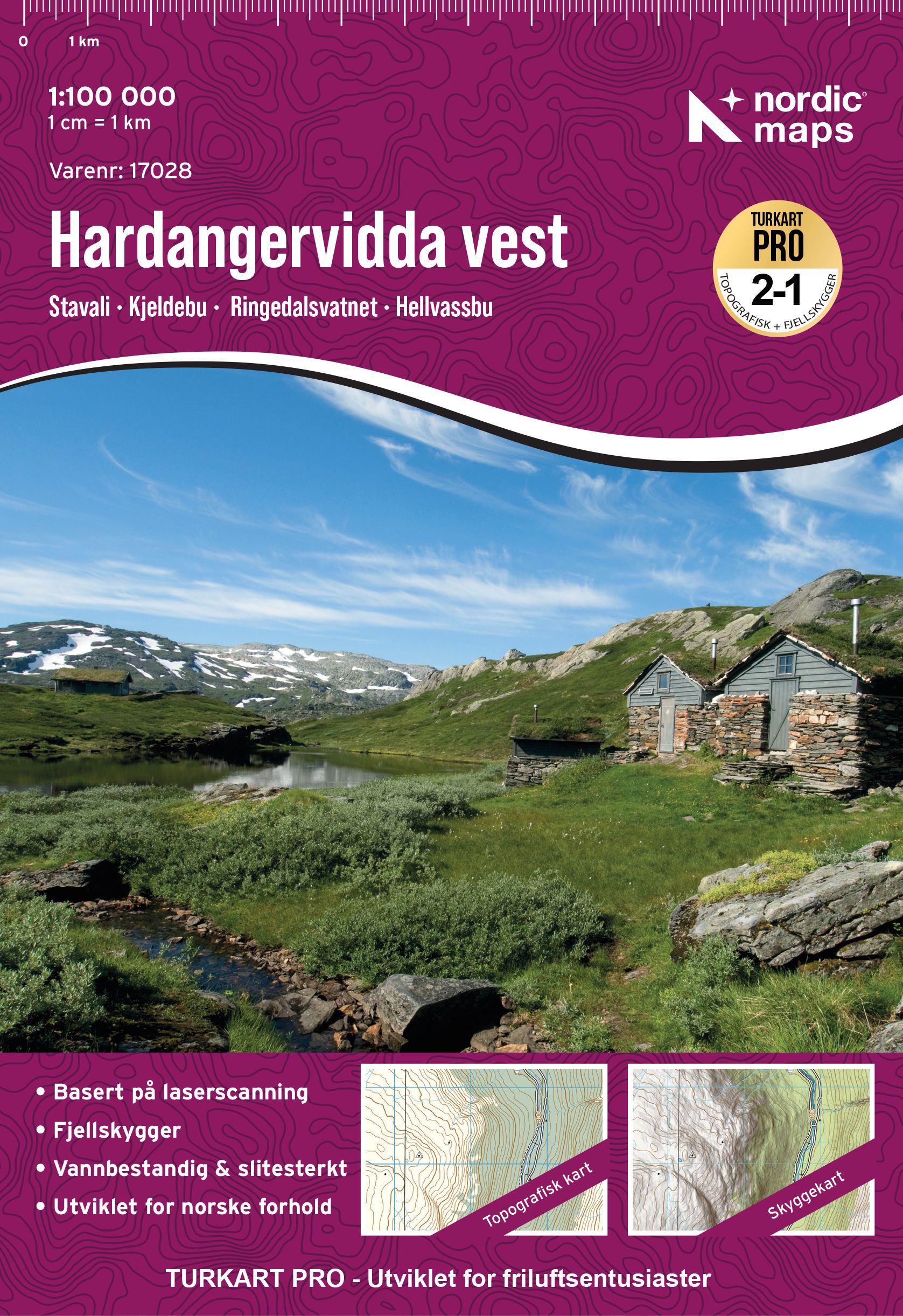 Turkart Pro Hardangervidda Vest