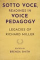 Sotto Voce, Readings in Voice Pedagogy