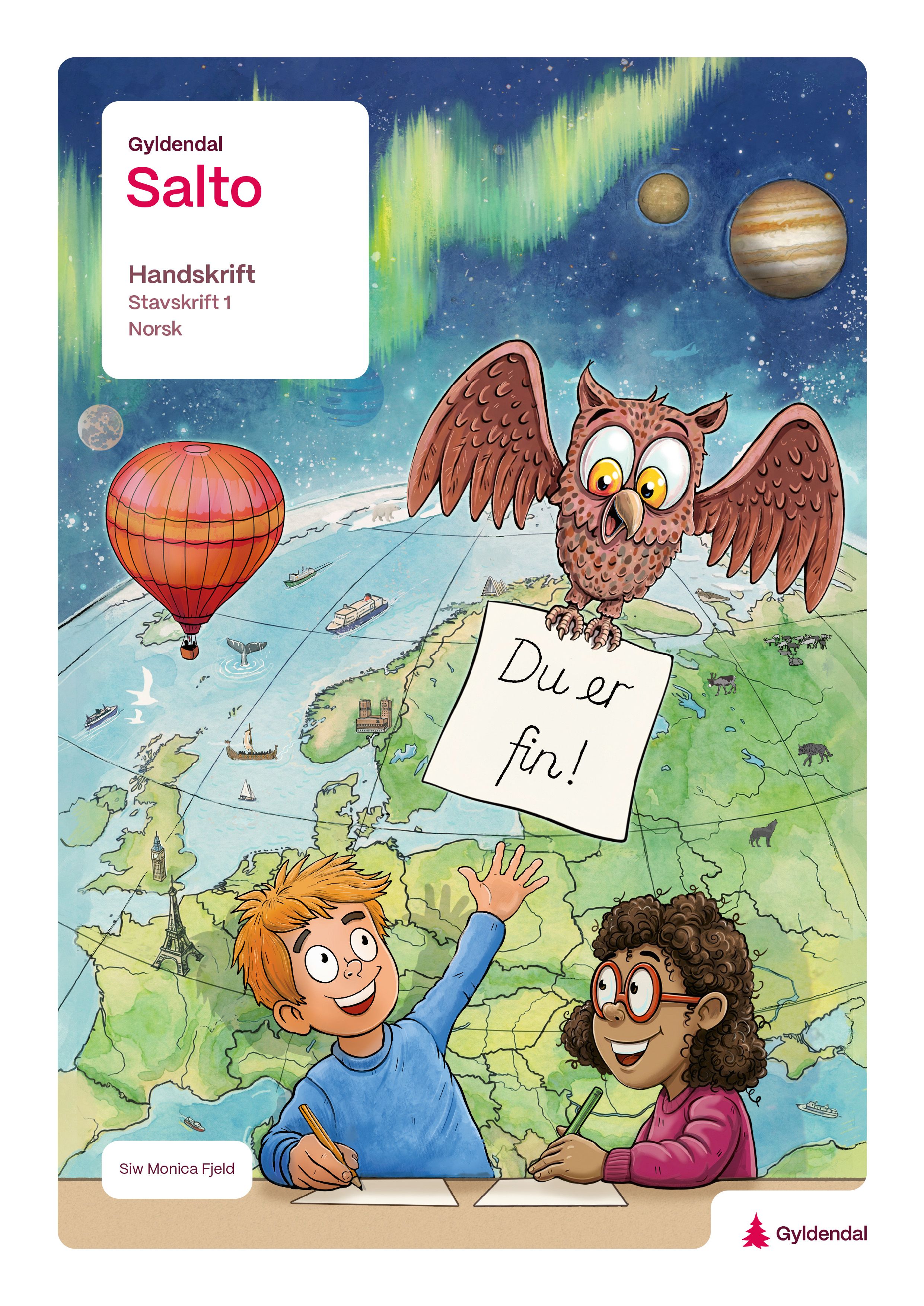 Salto håndskrift - Stavskrift 1 : norsk for barnetrinnet