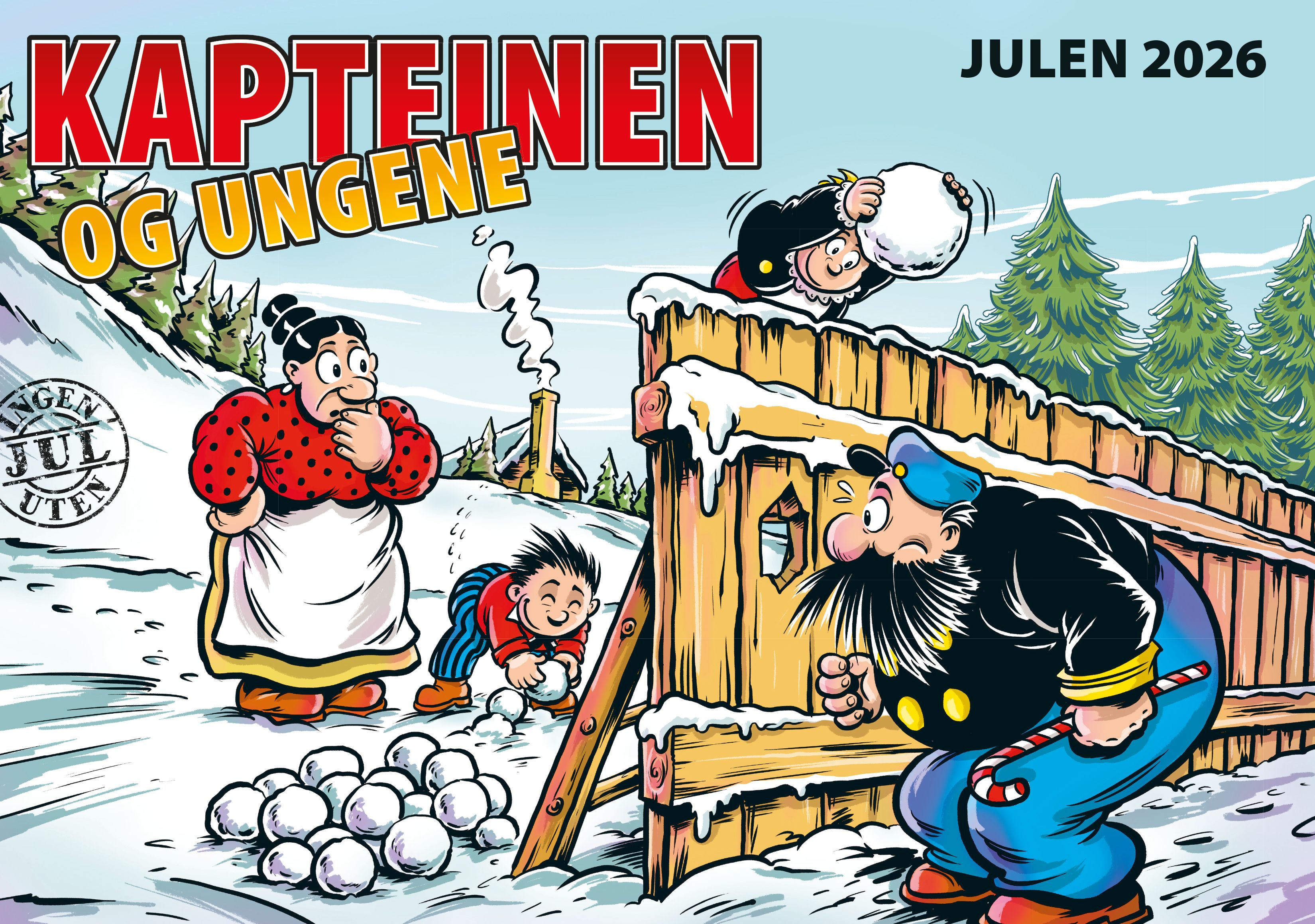Kapteinen & ungene julehefte 2026