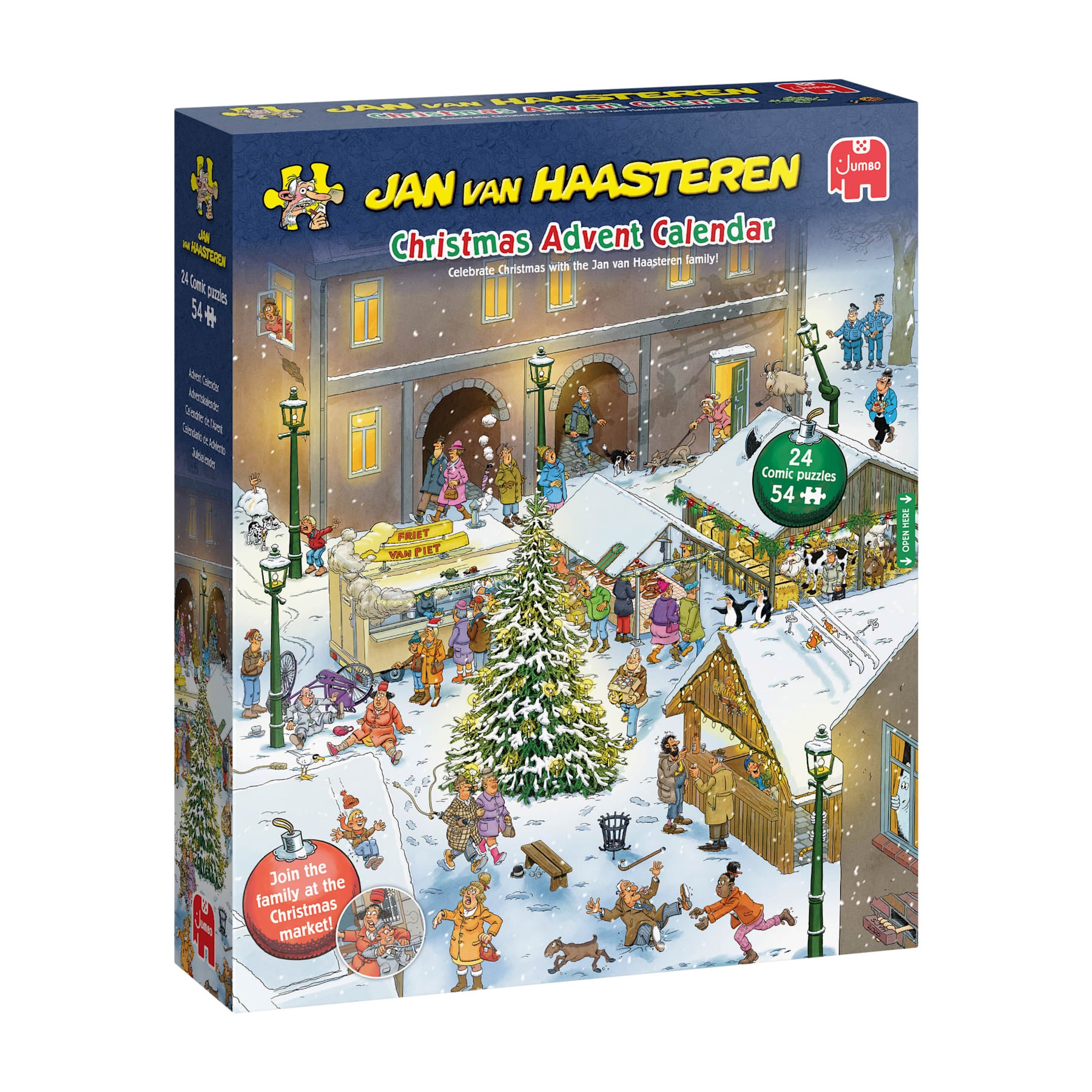Puslespill 24 x 54 Pcs Jvh Julekalender