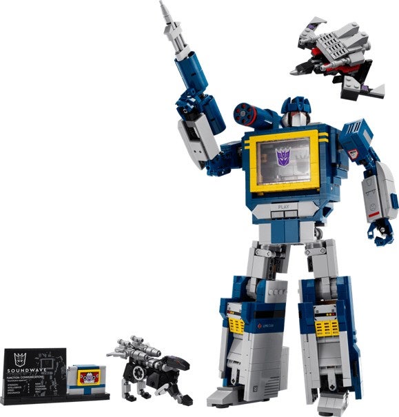 Lego Transformers: Soundwave 10358