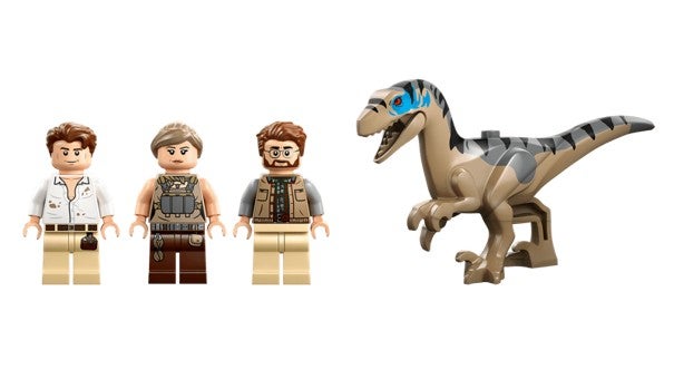 Lego På sporet av titanosaurus og raptor 76973