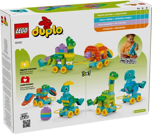 Lego 3-i-1 Dinosaurer på hjul 10451