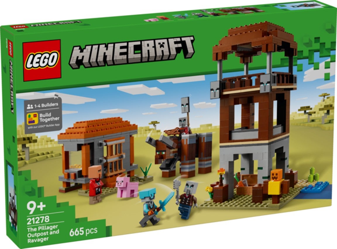 Lego Røvernes utpost og olmt beist 21278