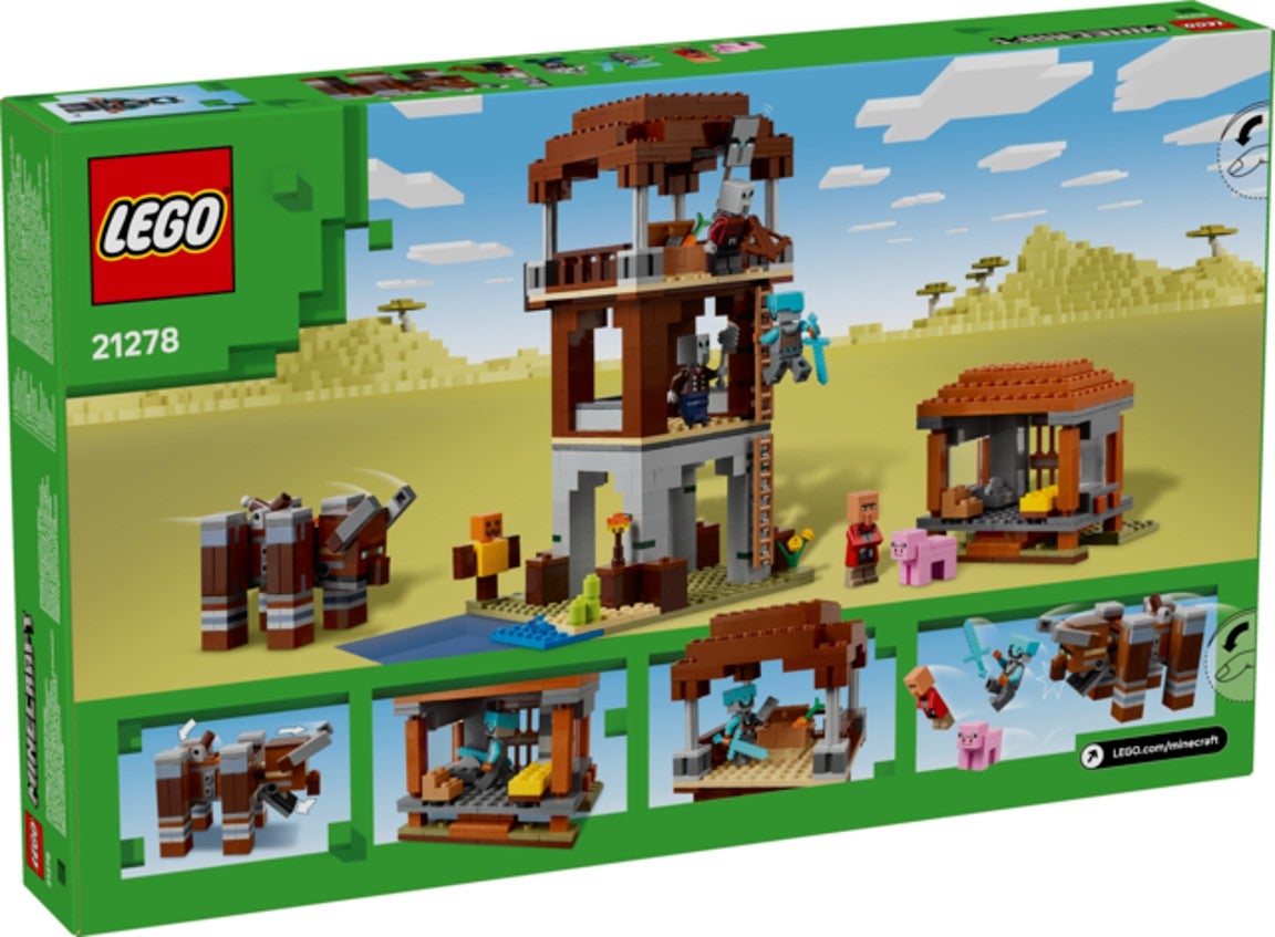 Lego Røvernes utpost og olmt beist 21278