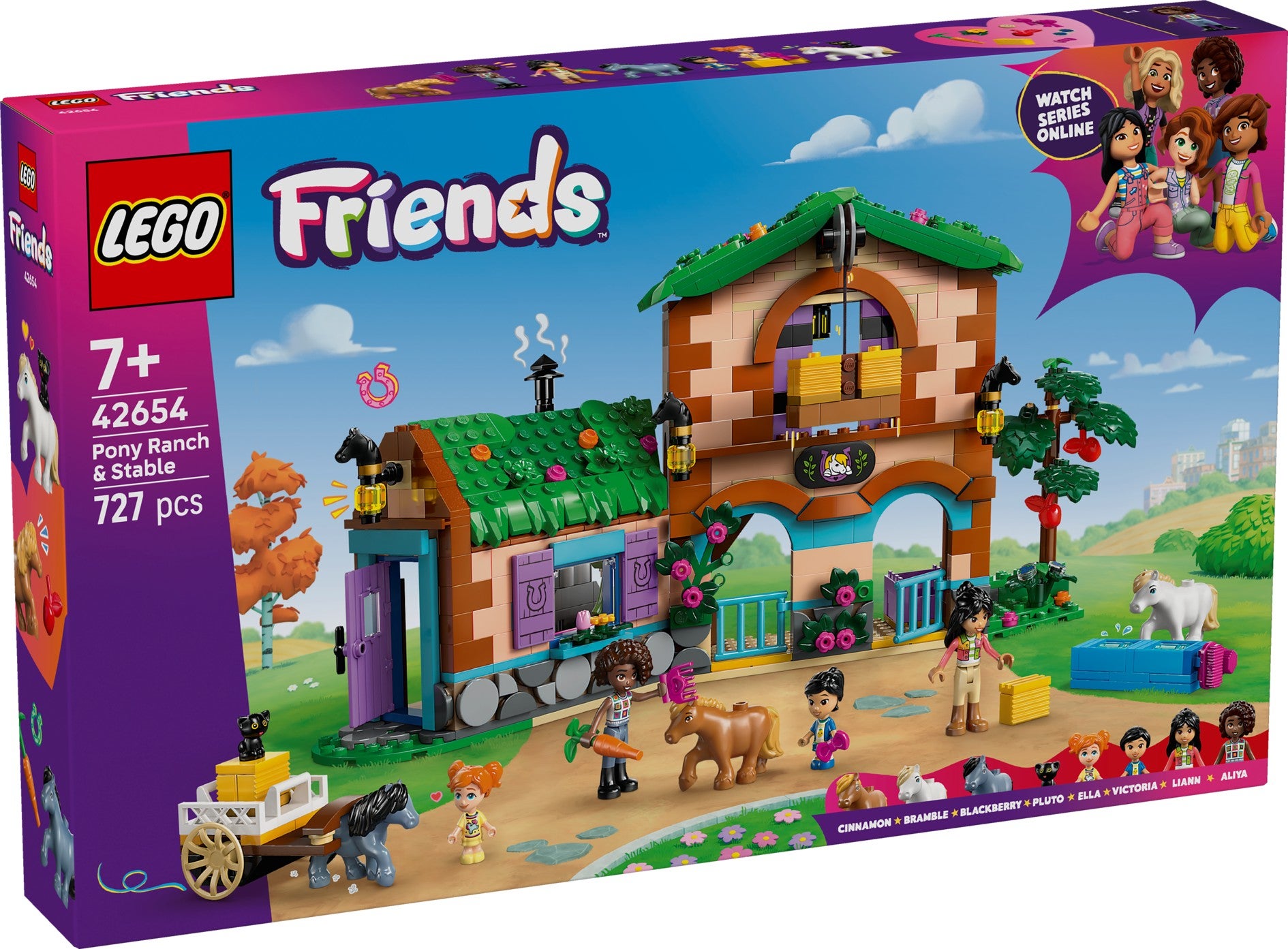 Lego Ponniranch med stall 42654
