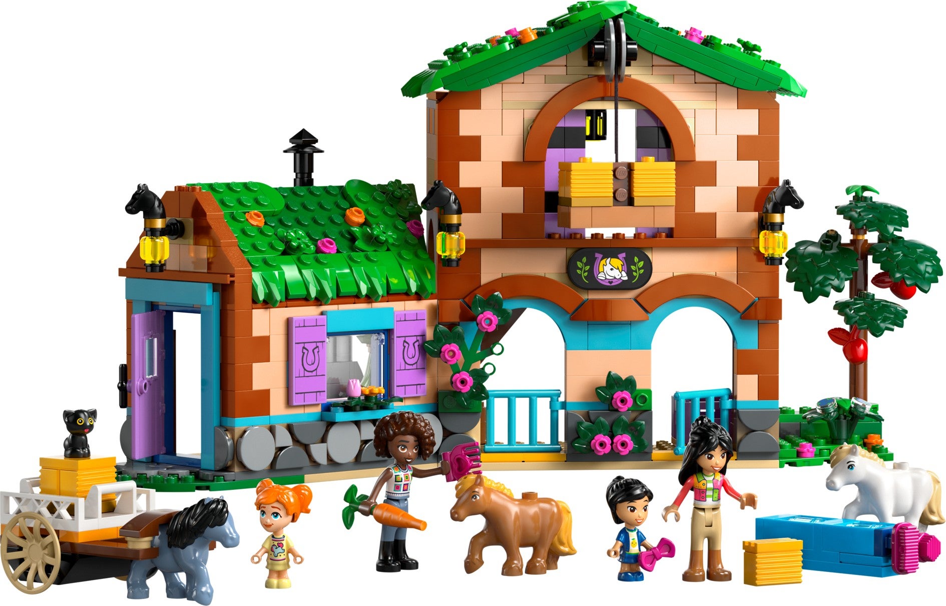 Lego Ponniranch med stall 42654
