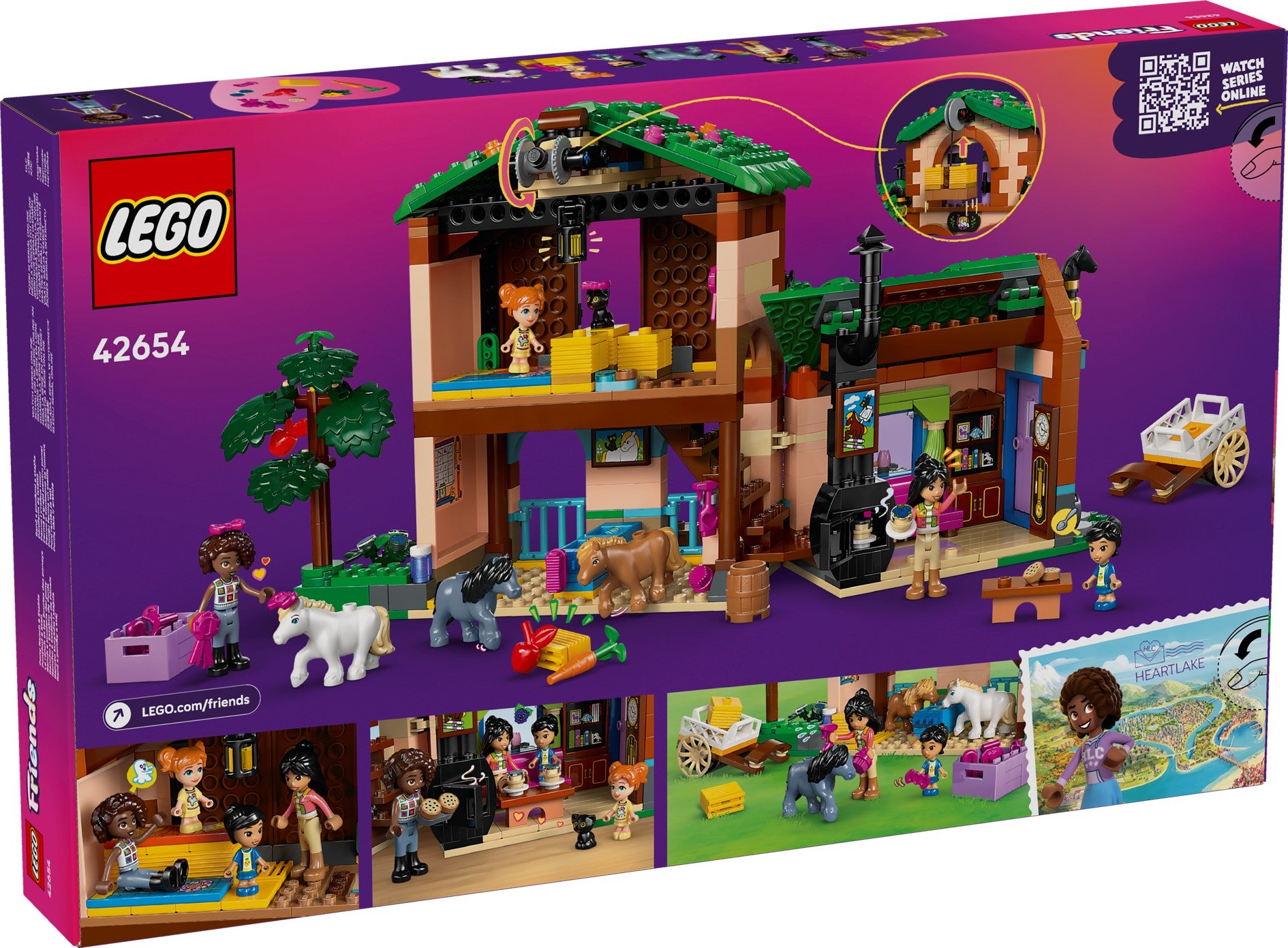 Lego Ponniranch med stall 42654