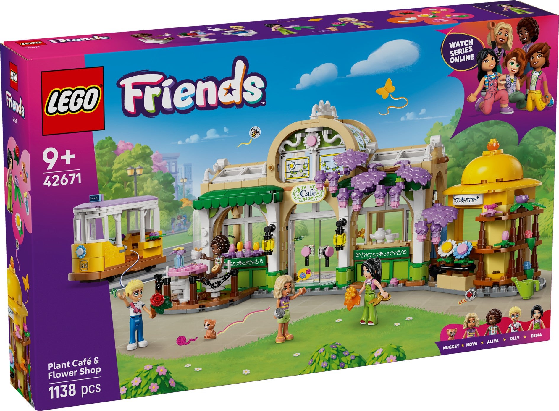 Lego Kafé med blomsterbutikk 42671