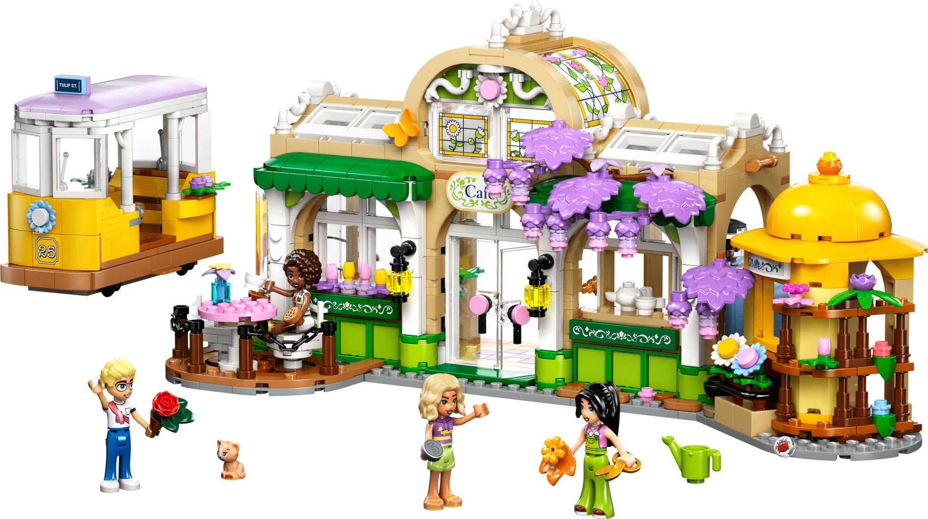 Lego Kafé med blomsterbutikk 42671