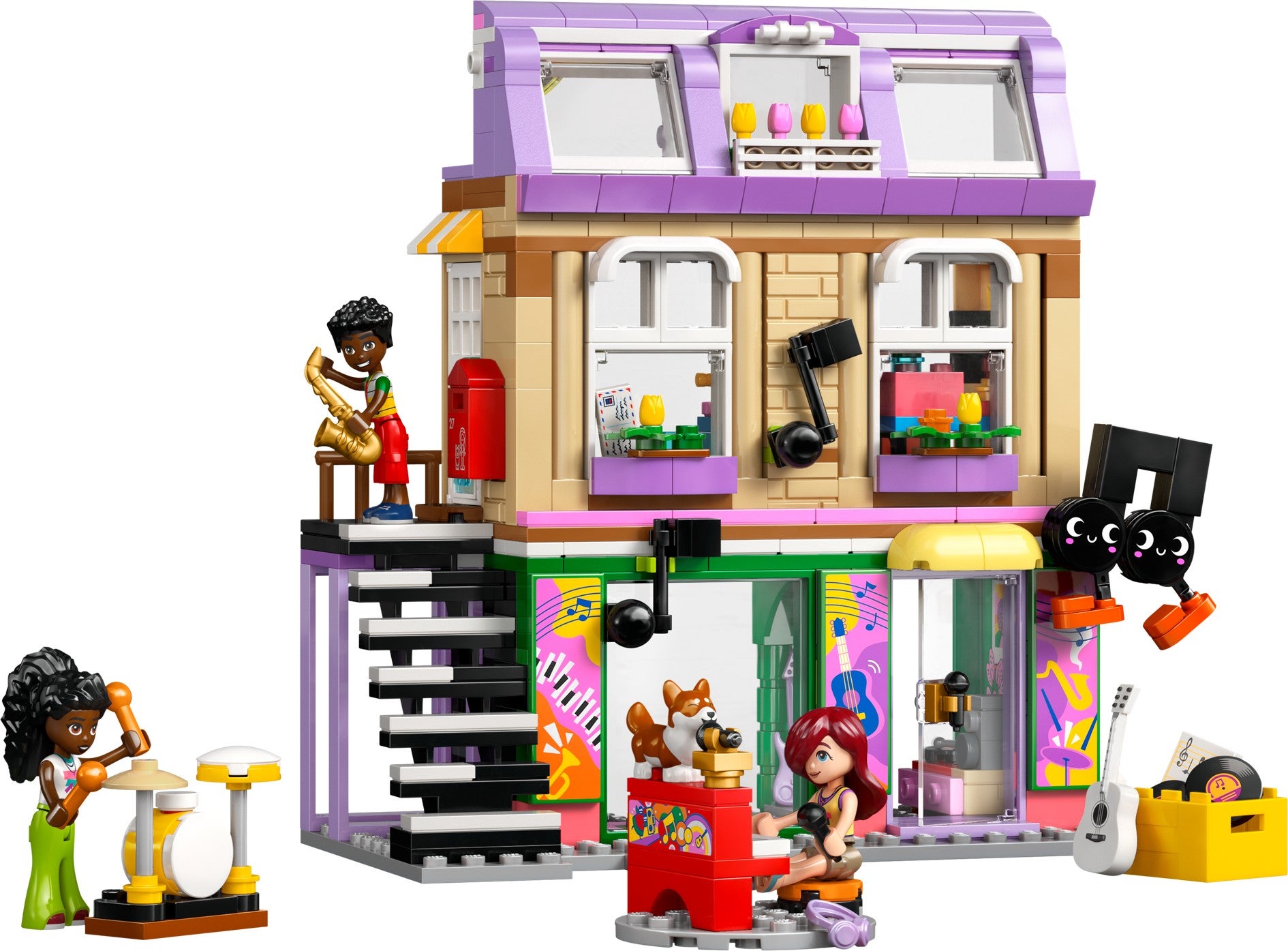 Lego Musikkbutikk og leilighet 42653