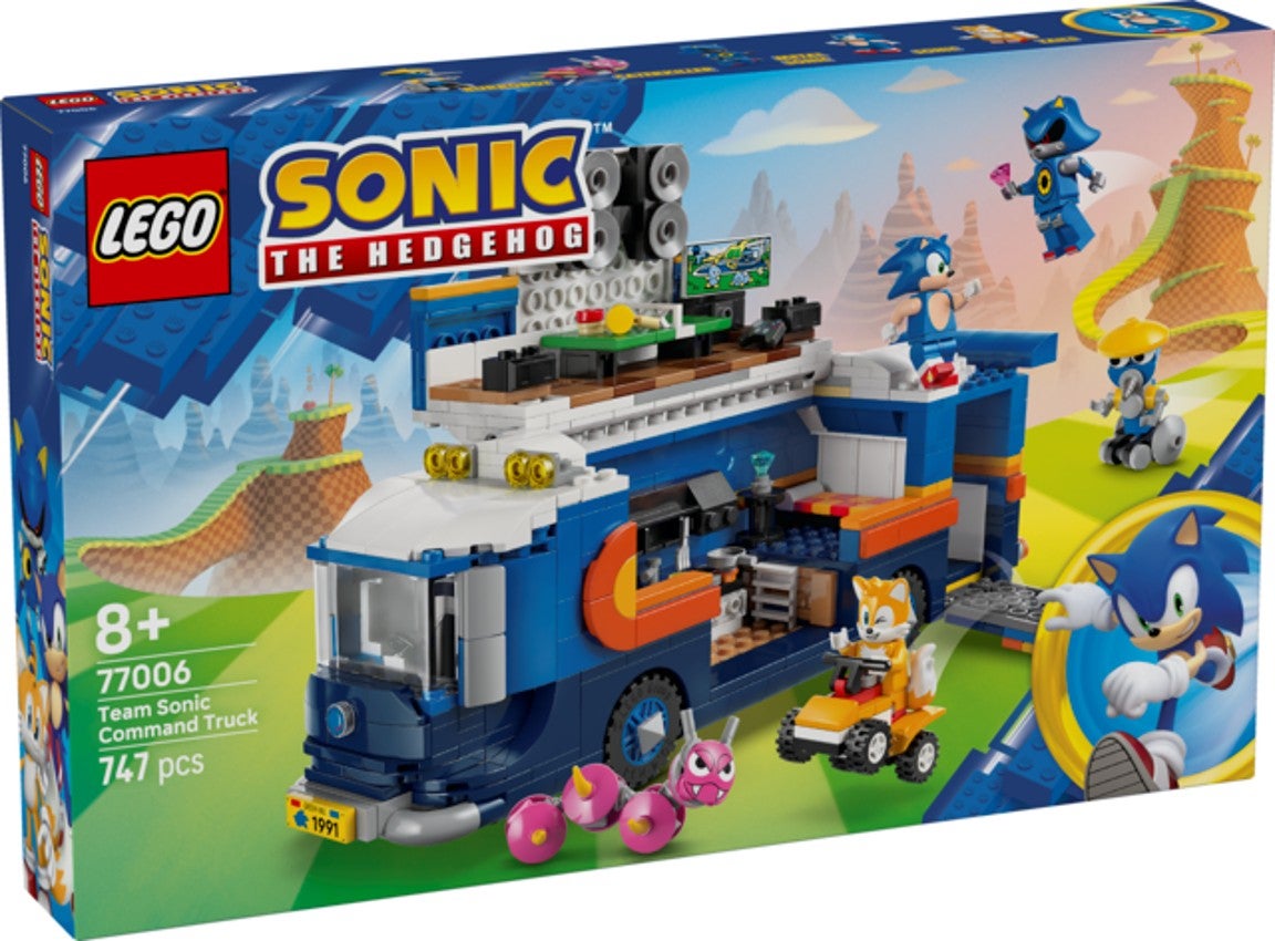 Lego Team Sonics kommandotrailer 77006