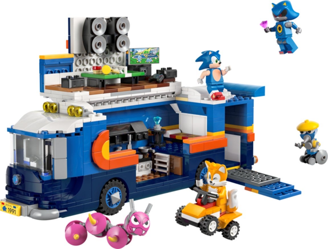 Lego Team Sonics kommandotrailer 77006