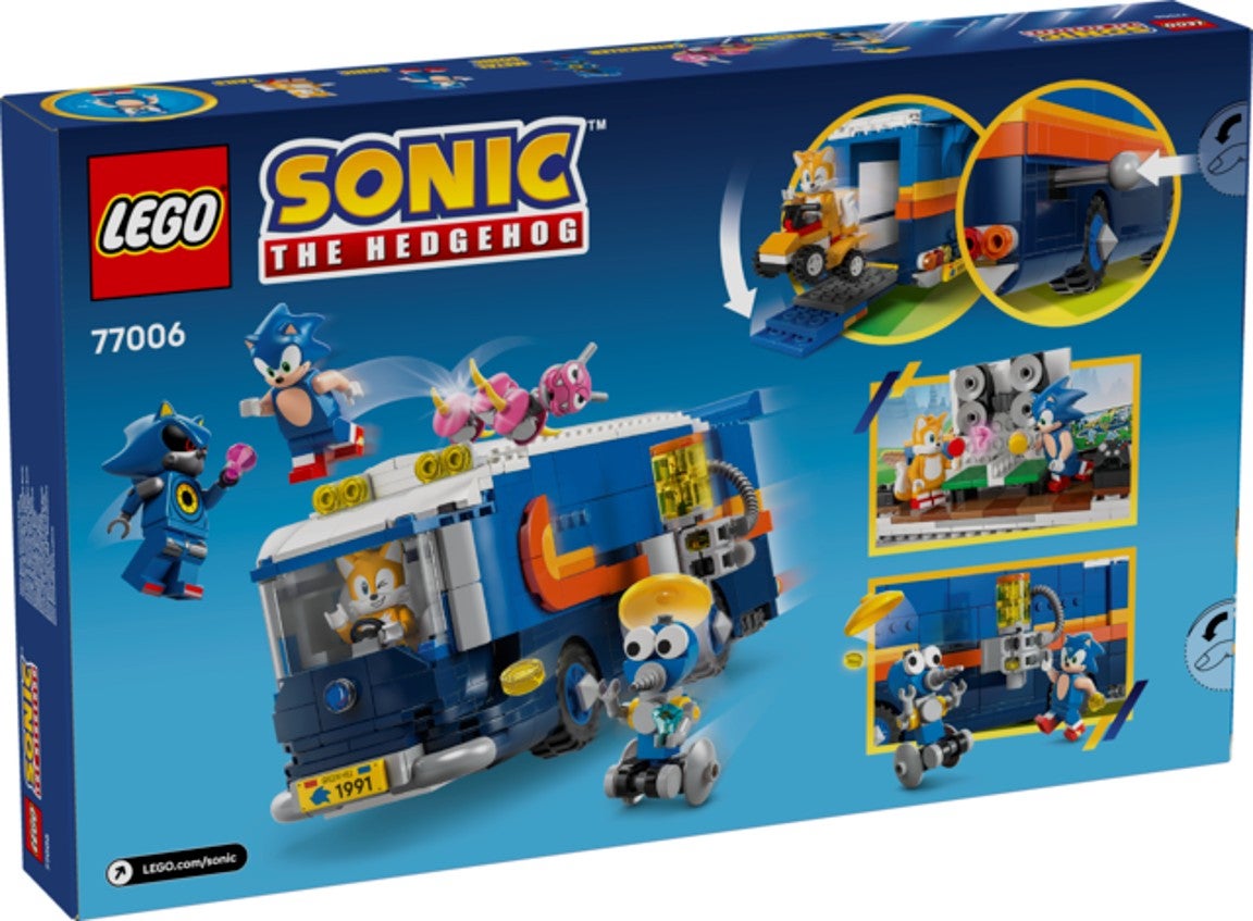 Lego Team Sonics kommandotrailer 77006