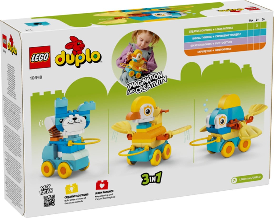 Lego 3-i-1 Dyr på hjul 10448