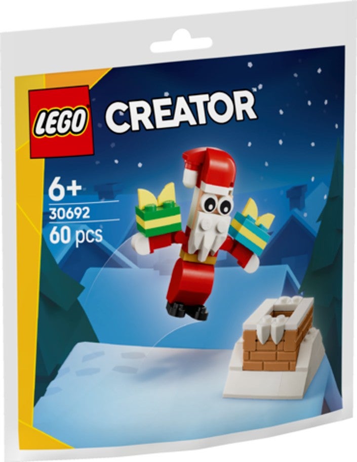 Lego Julenissemoro med pipe 30692